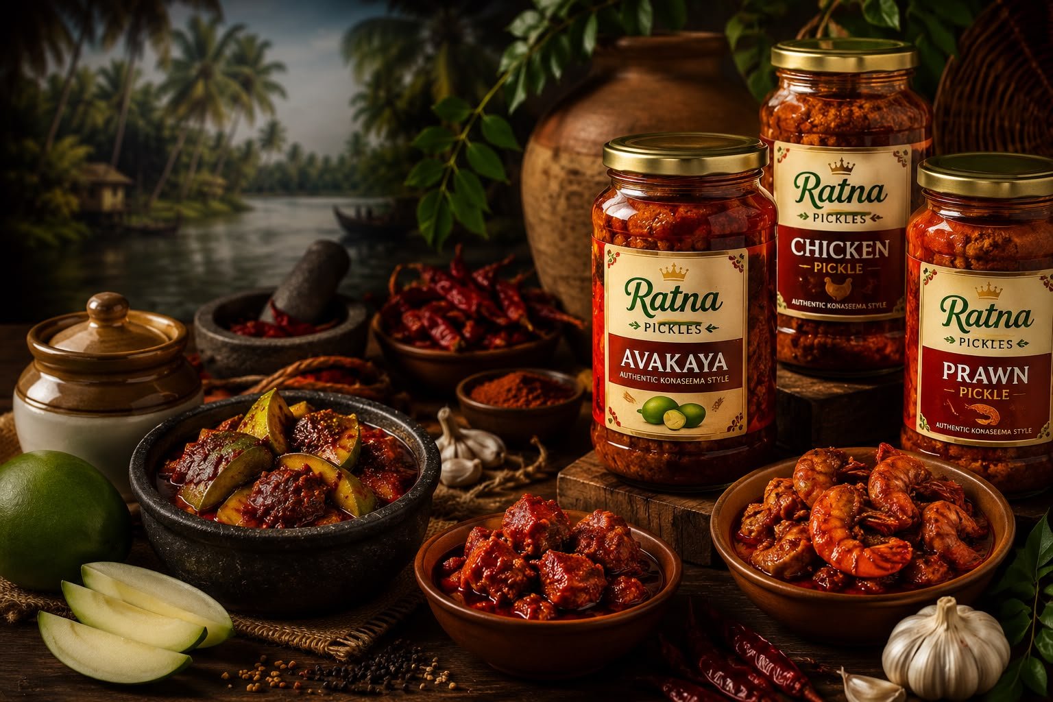 Ratna Pickles - Authentic Konaseema Pickles